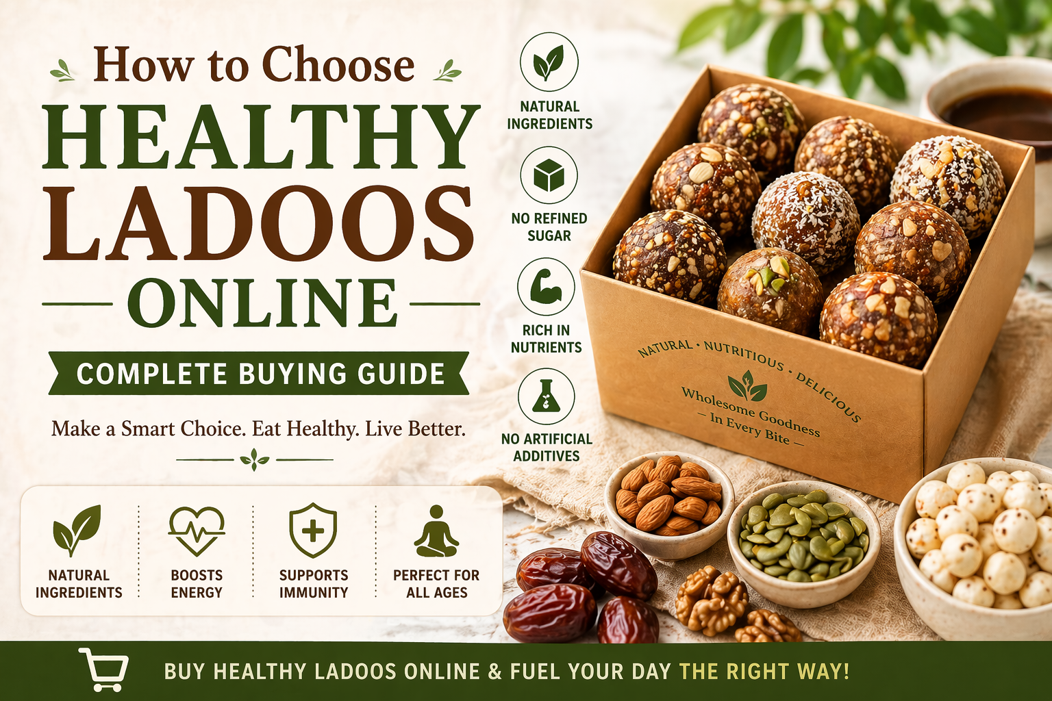 How to Choose Healthy Ladoos Online (Buying Guide)