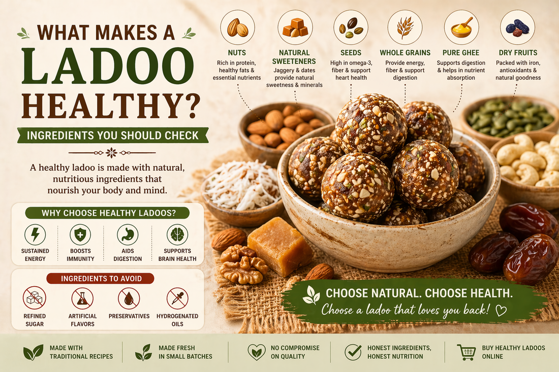 What Makes a Ladoo Healthy? Ingredients You Should Check