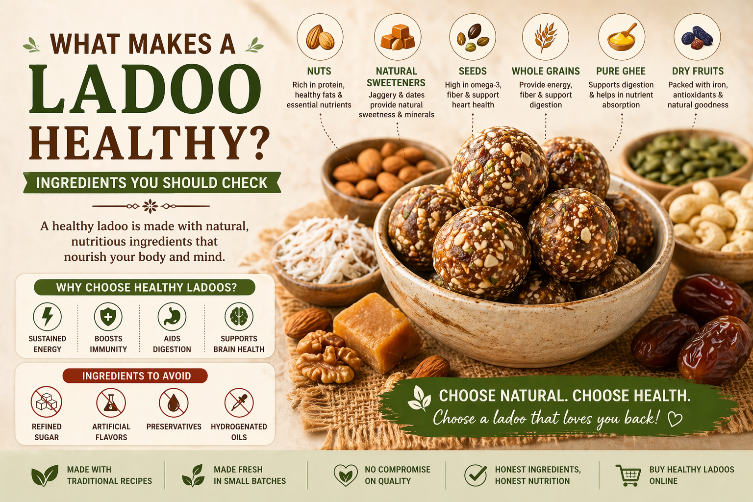 What Makes a Ladoo Healthy? Ingredients You Should Check