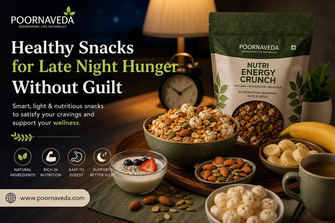 Healthy Snacks for Late Night Hunger Without Guilt