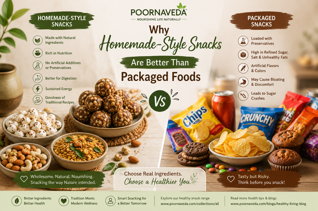 Why Homemade-Style Snacks Are Better Than Packaged Foods