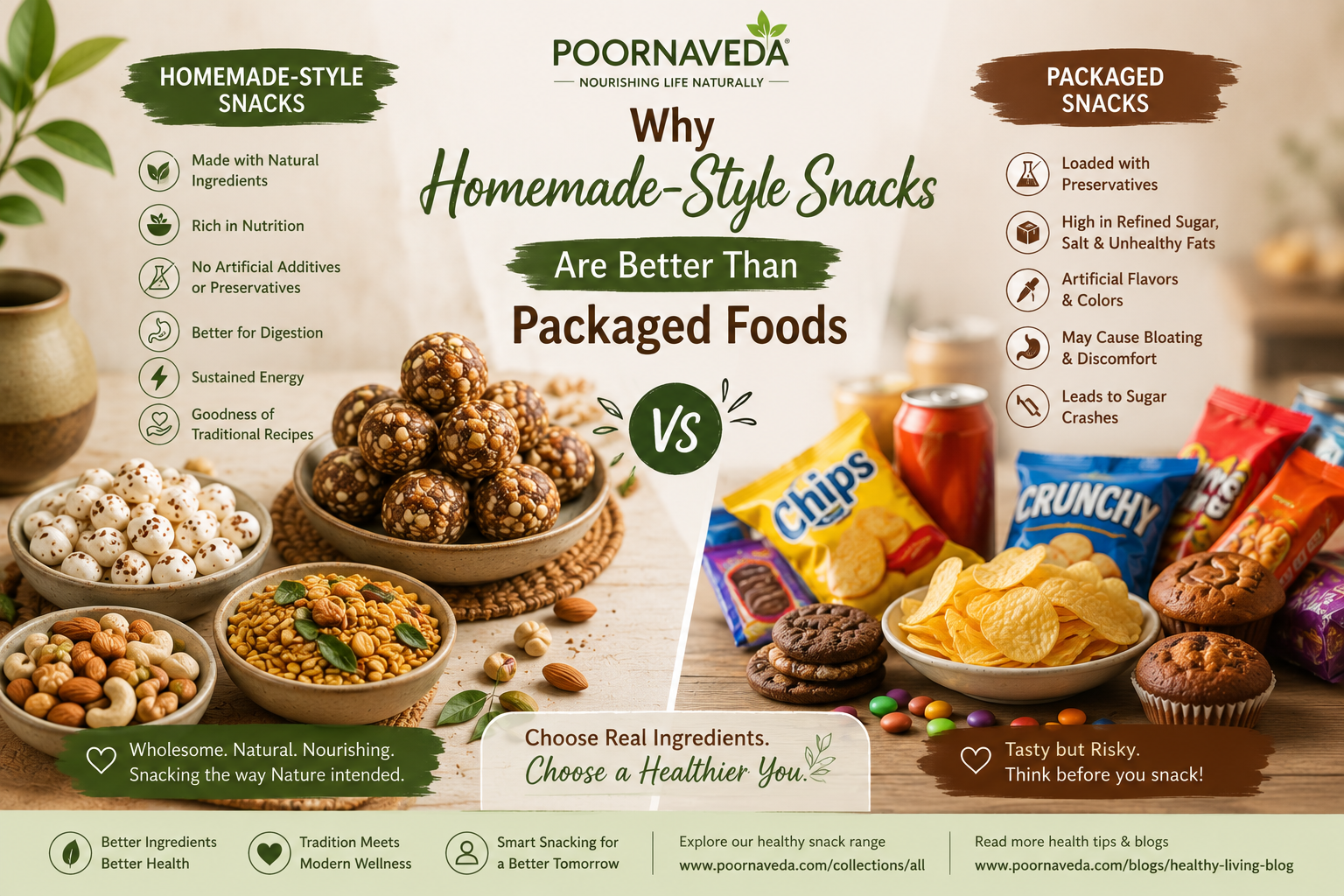 Why Homemade-Style Snacks Are Better Than Packaged Foods