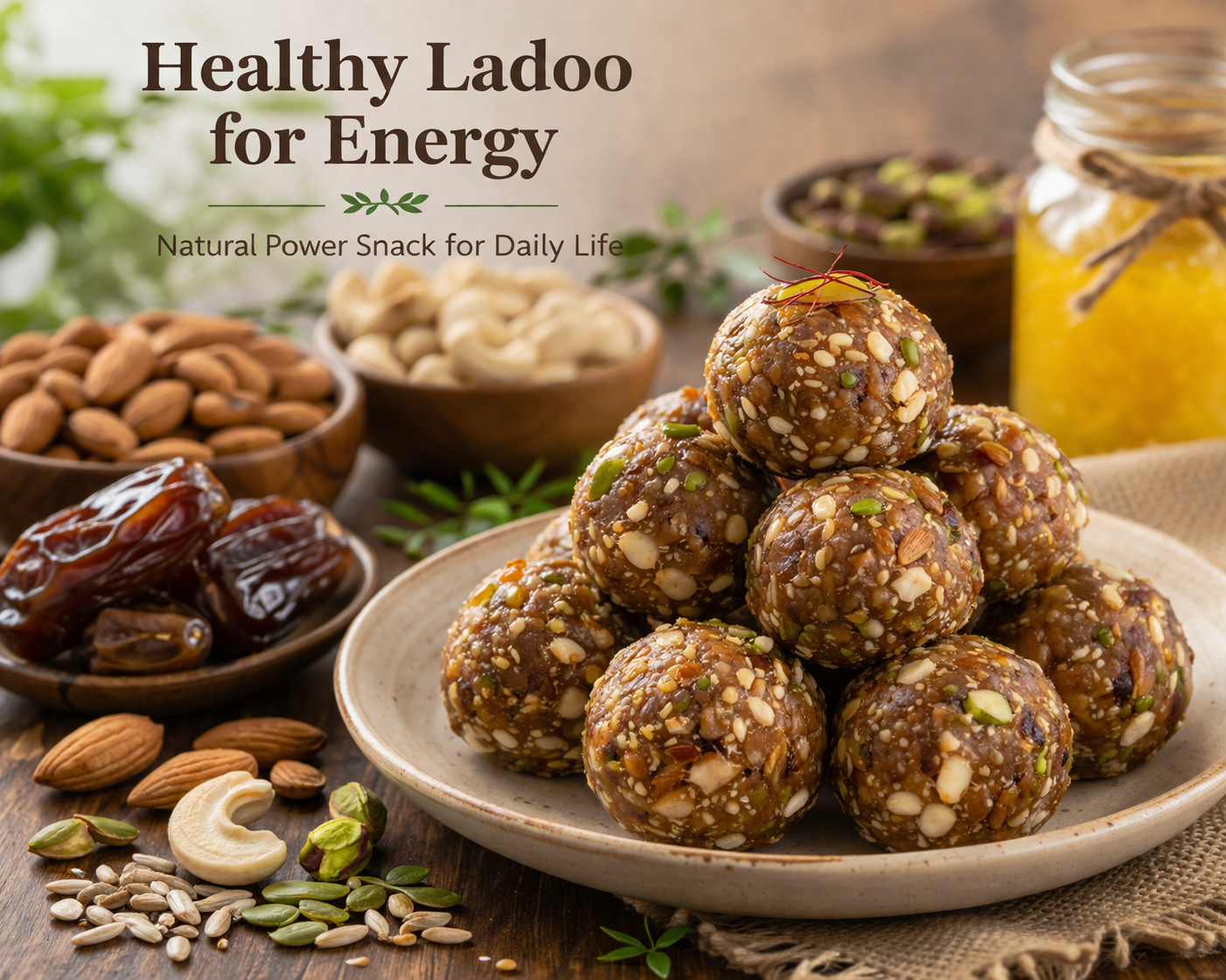 Healthy Ladoo for Energy: Natural Power Snack for Daily Life